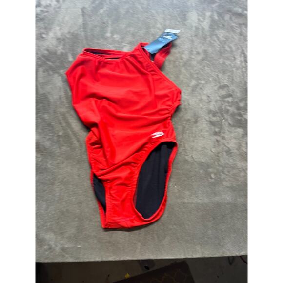 Speedo Women's Pro‎ LT Swimsuit Team Red Size 6/32 NWT - Picture 1 of 6